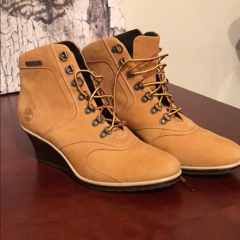 Timberland wedge boots